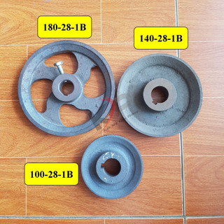 Puly Buly Động Cơ Trục 28 1 Rãnh phi 100 140 180