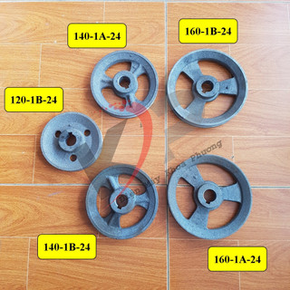 Puly Buly Động Cơ Trục 24 1 Rãnh phi 120 140 160