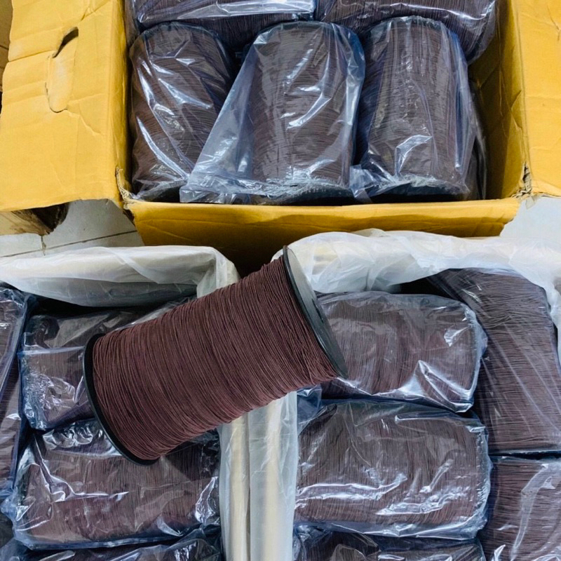 Cuộn Dây Dù Đại Co Giãn, lõi chun 1000 Mét - 700 - 450 Mét xâu chuỗi vòng gỗ, vòng đá - 5 màu cuộn lớn