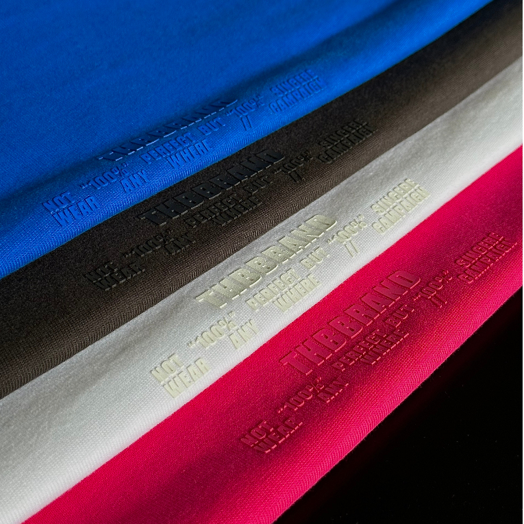 Áo thun NỮ BABY TEE “%” thêu nổi 3D - 100% Cotton 300gsm  - chính hãng THBBRAND