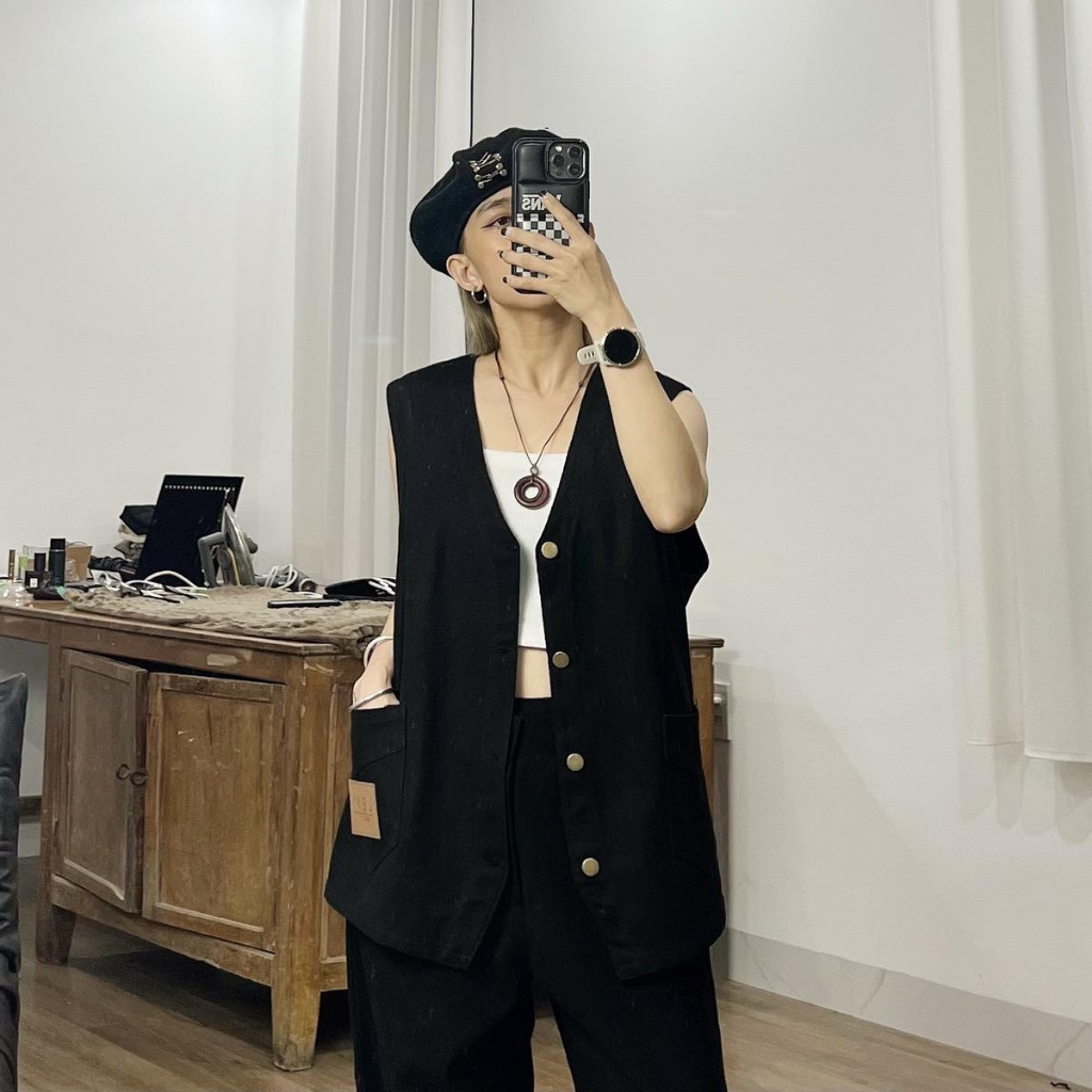 ÁO GILE KAKI XỊN SÒ LEM