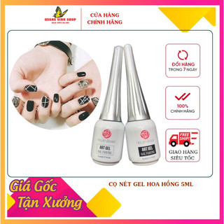 Cọ nét gel hoa hồng 5ml