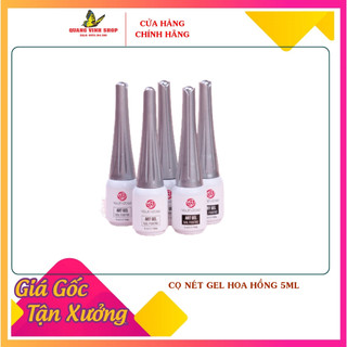Cọ nét gel hoa hồng 5ml