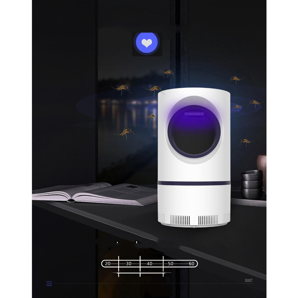 Máy Bắt Muỗi Thông Minh - Đèn Bắt Muỗi , Bọ Có Đèn Led NEW