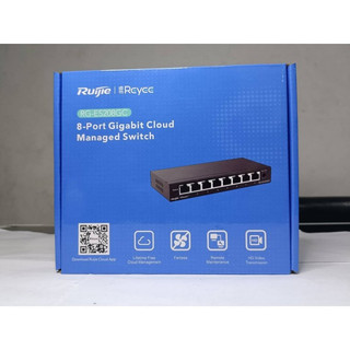 Thiết bị chuyển mạch switch ruijie rg-es208gc 8-port gigabit smart