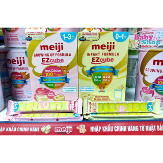 Sữa meiji số 0-1t dạng thanh lẻ 27g nhập khẩu( date 2026)