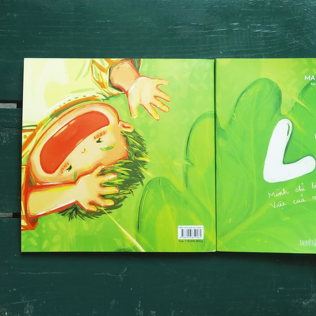 Sách - Lá, Mình chỉ là bạn Lá Việc của mình là chơi