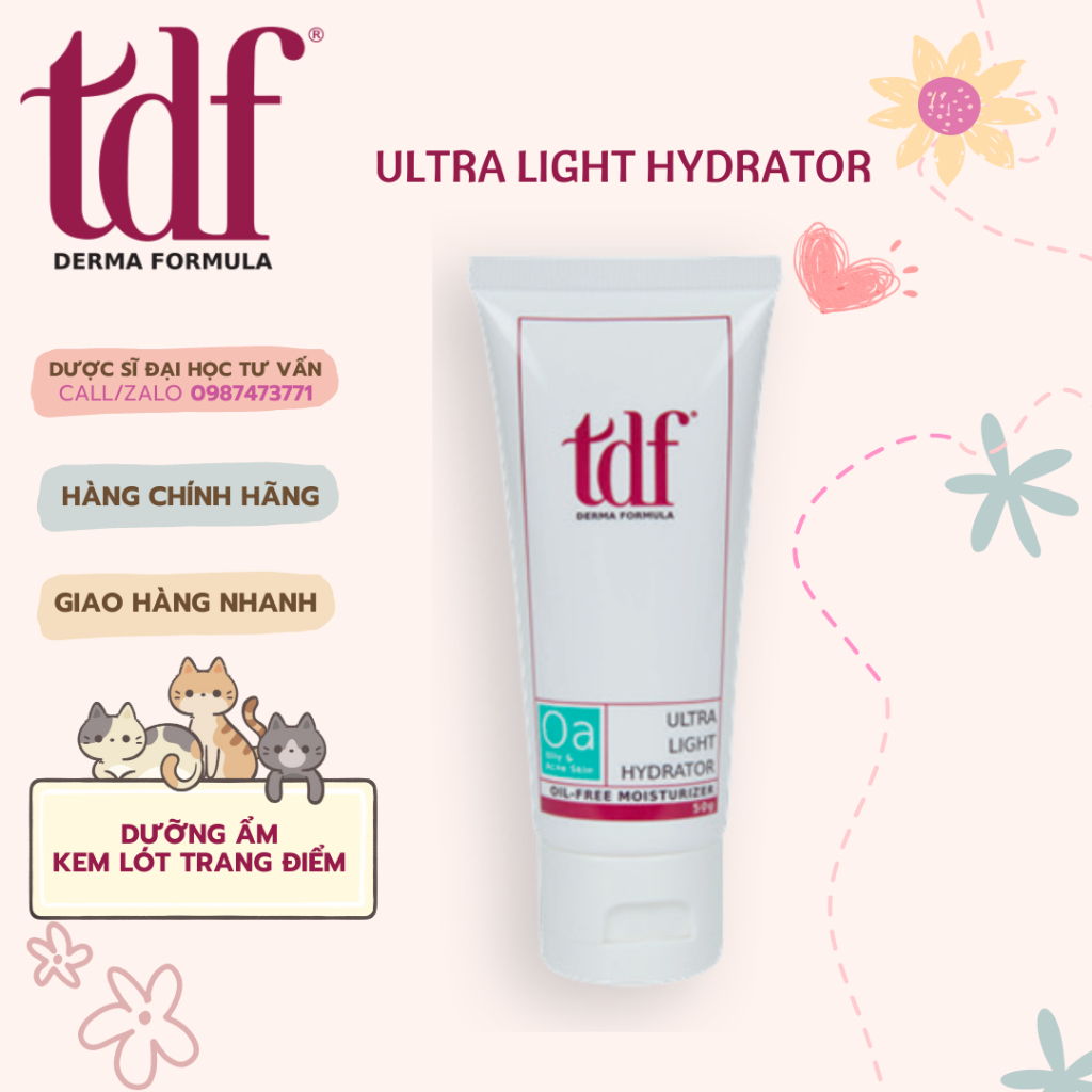 TDF Ultra Light Hydrator 50g - Kem dưỡng ẩm dành cho da dầu mụn | BigBuy360 - bigbuy360.vn