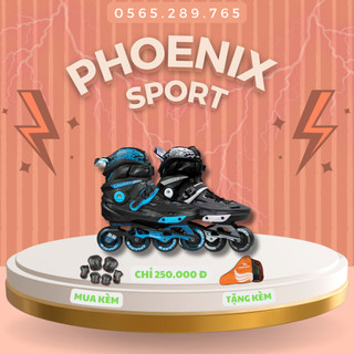 [FULL PHỤ KIỆN] Giày Patin Người Lớn Calary C9 - Bánh Cao Su Chất Lượng, Form Chắc Chắn (Kèm Bảo Hộ + Túi Giày + Tất)