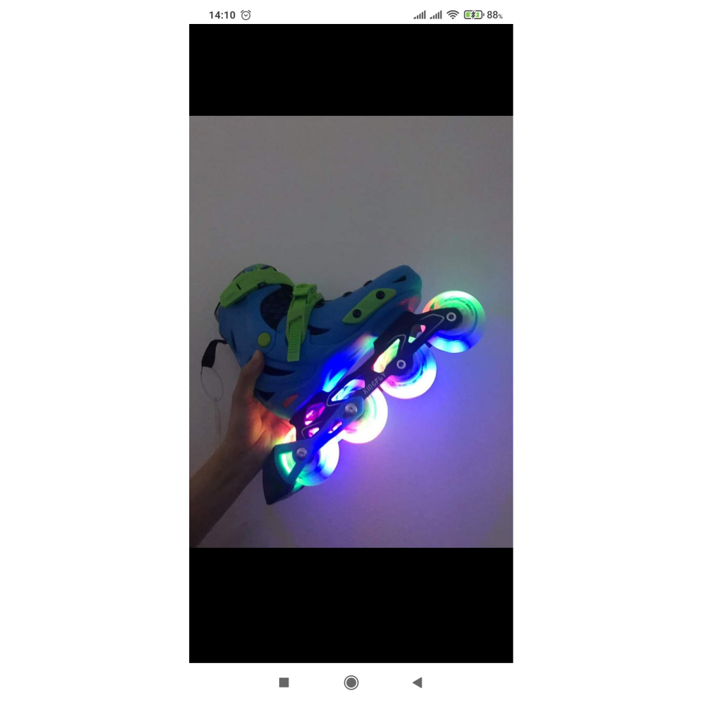 Giày Trượt Patin Centosy - Kingfly W198 Có 8 Bánh Phát Sáng, Dành Cho Trẻ Em