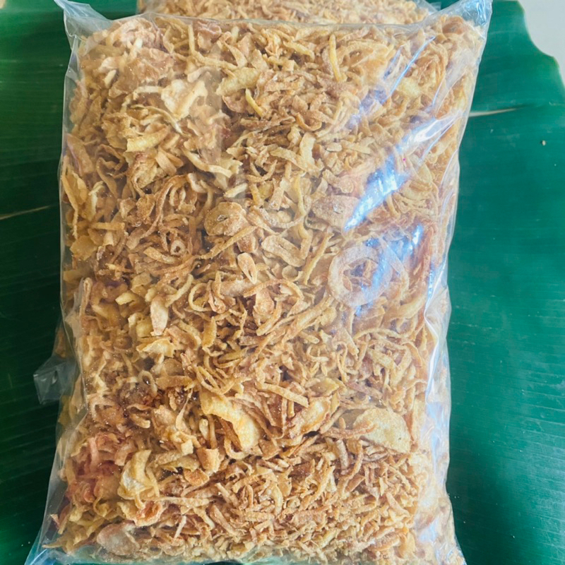 1kg hành khô phi sẵn thơm ngon tiện lợi