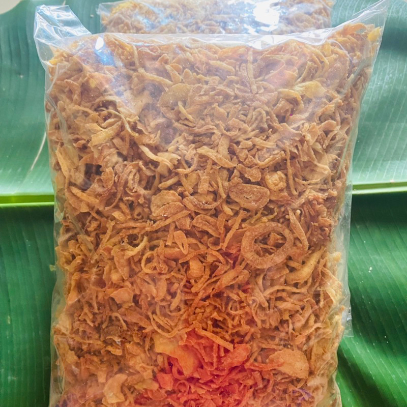 1kg hành khô phi sẵn thơm ngon tiện lợi