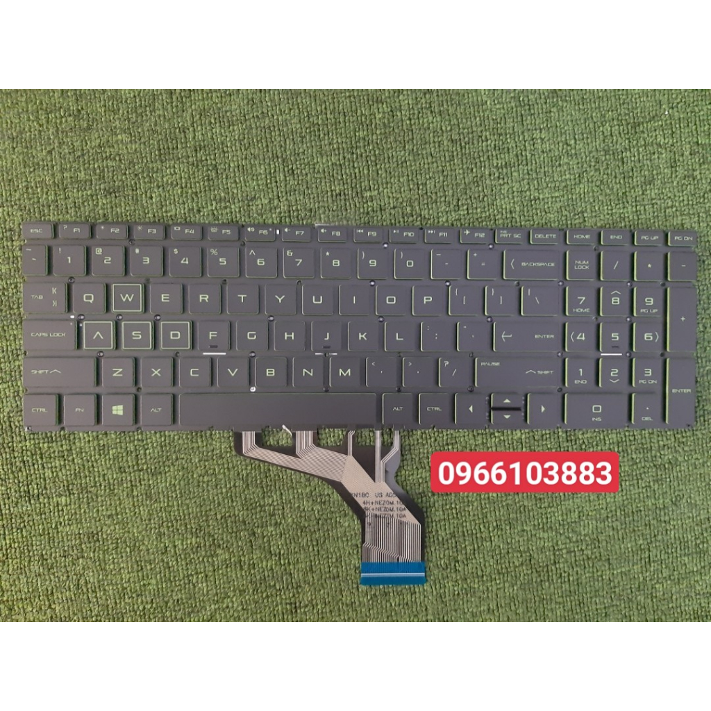 Bàn Phím Laptop HP 15-DX 15-CS 15-DA 15-DB 15-DW 17-BY 17-CA 15T-DB 250 G7 255 G7 TPN-C136 15-EC 15-DK 15-CX Zin New