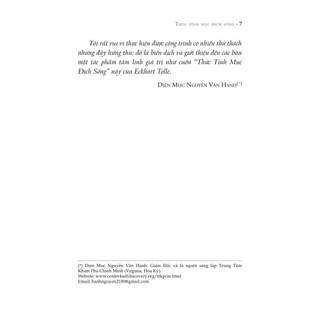 Sách - Thức Tỉnh Mục Đích Sống ( Eckhart Tolle - FN)