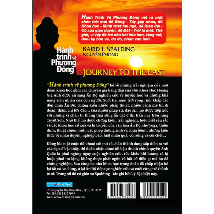Sách - Hành Trình Về Phương Đông