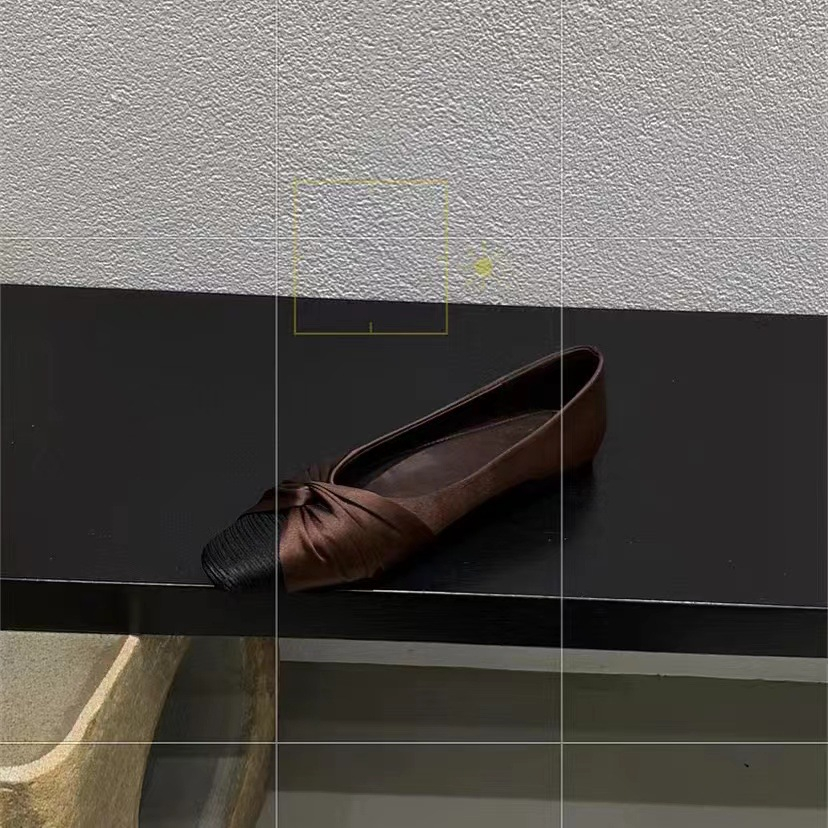 Giày Búp Bê Nữ Mũi Tròn Đơn Giản Phối Dây Nơ WESTIE STUDIO - A384.GN