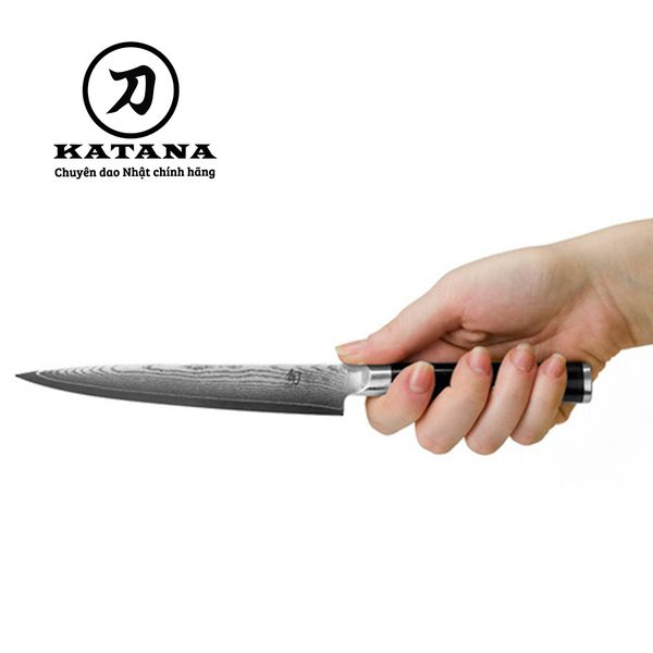 Dao bếp Nhật cao cấp KAI Shun Classic Utility - Dao đa năng thép Damascus 69 lớp DM0701 (150mm)