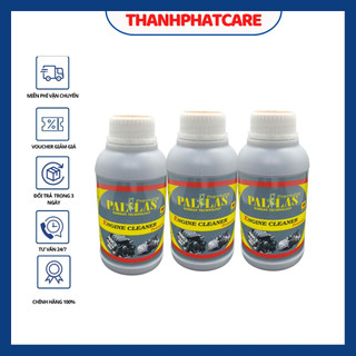 Combo 3 chai rửa lốc máy đầu bò Pallas 500ml