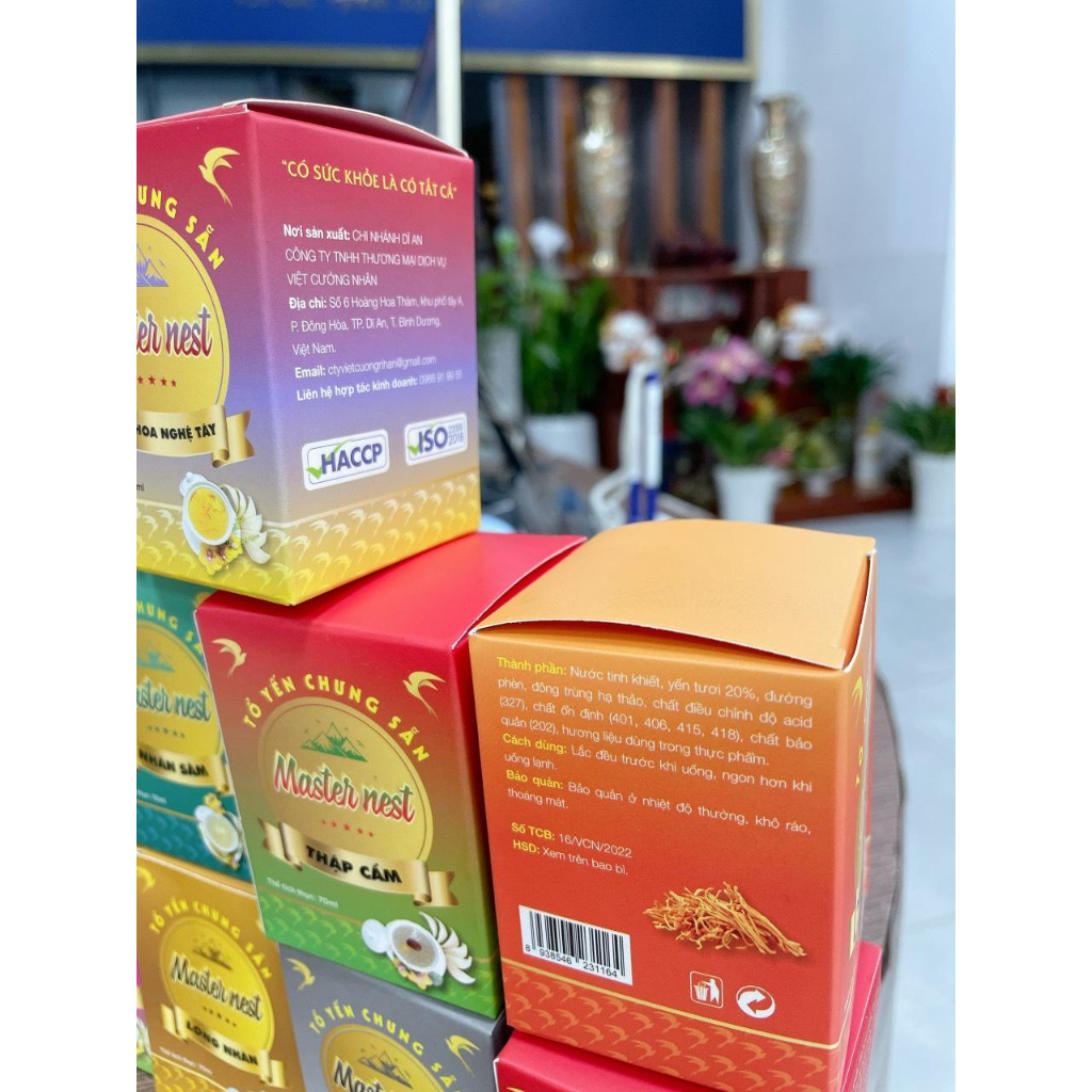 Hộp giấy đựng hũ yến - Loại 1 hũ, 6 hũ, 10 hũ