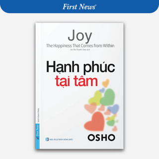 Sách OSHO Hạnh Phúc Tại Tâm - First News