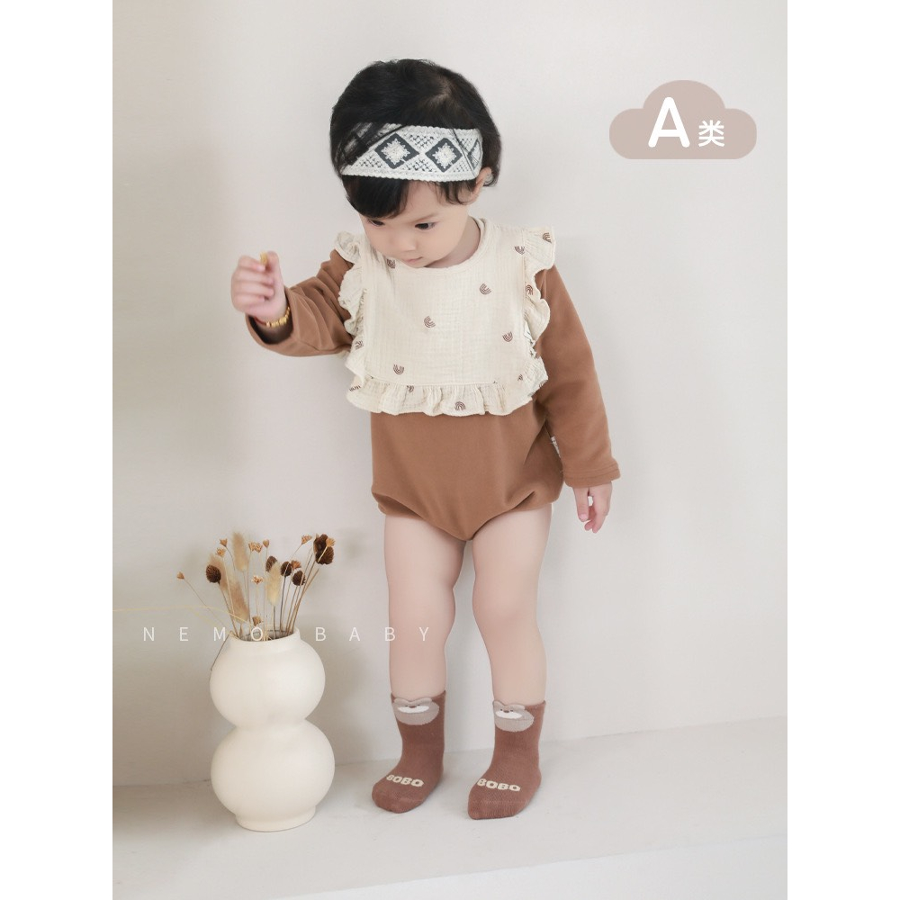 Tất hình thú chống trơn Nemo Baby 0-3y set 3 đôi