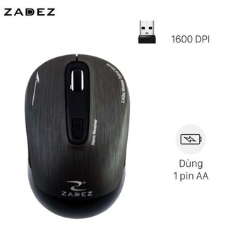 Chuột không dây Zadez M325 Đen hàng chính hãng 100% bảo hành 12 tháng