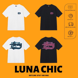 Áo Thun Stussy World Tribe cotton 2 chiều nhiều mẫu hottrend vải 100% cotton