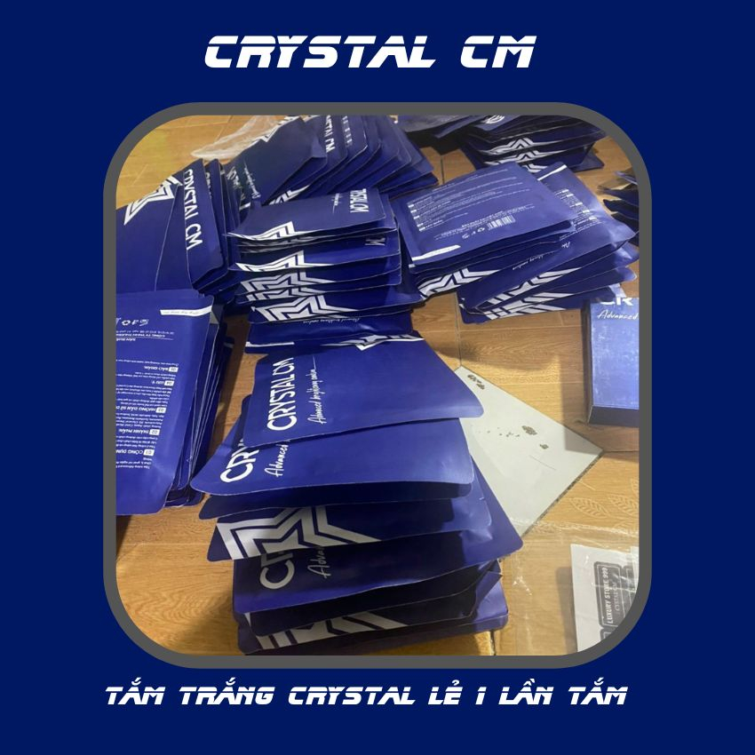 TẮM TRẮNG SIÊU TRẮNG CRYSTAL CHU HẰNG