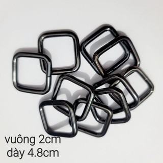 Khoen vuông 2cm dày 4.0mm