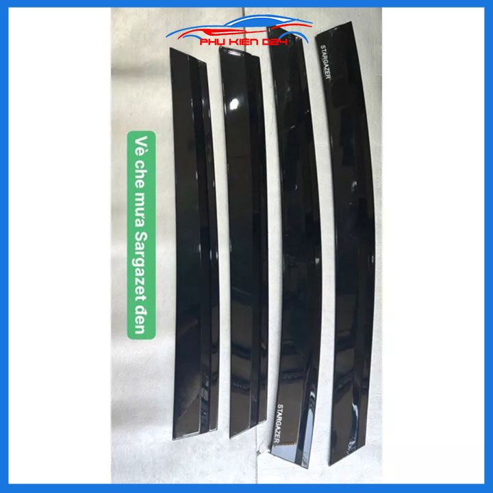 Vè che mưa cho xe Hyundai Stargazer 2022-2023-2024 vè đen