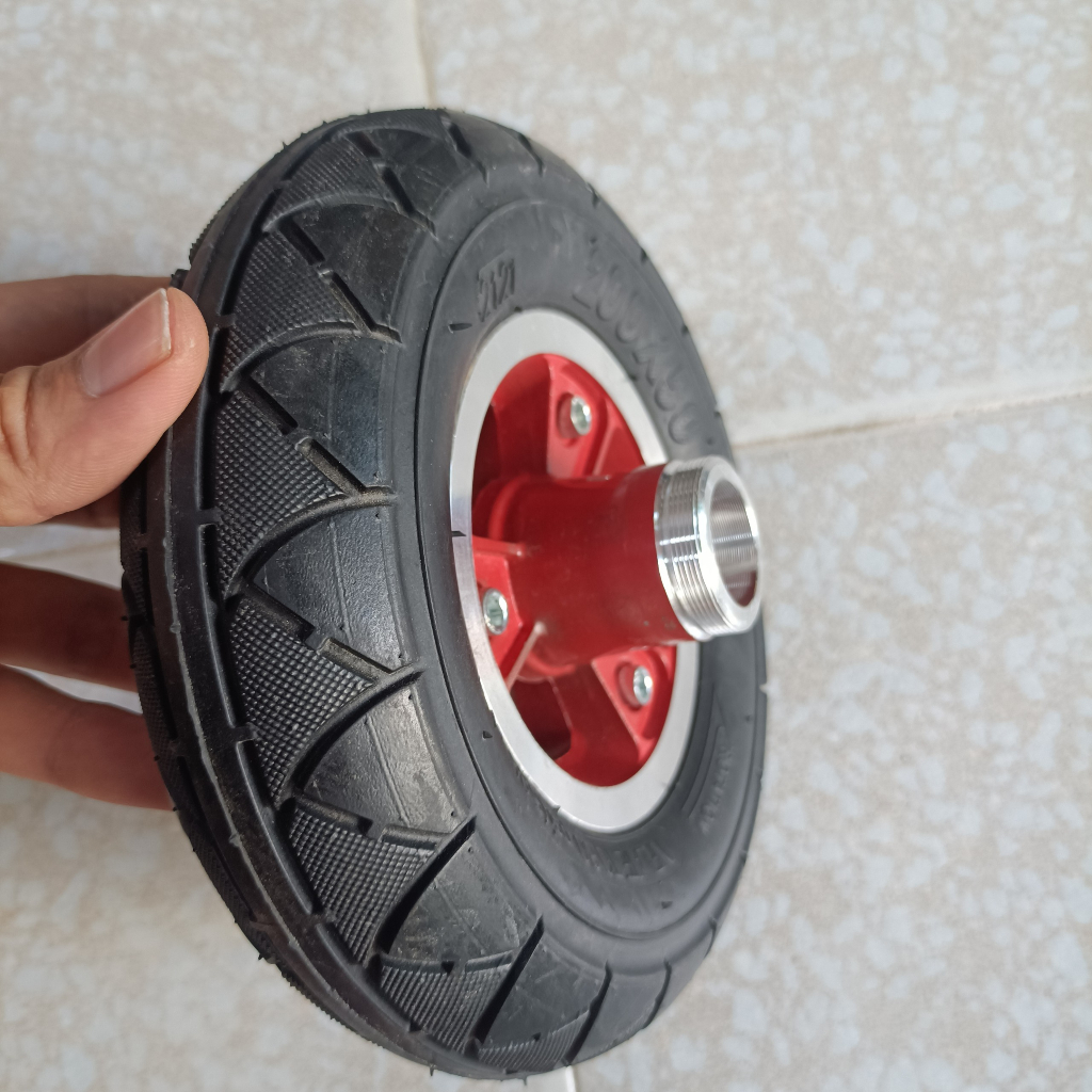 Bánh sau xe Scooter 8 inch loại dùng dây curoa