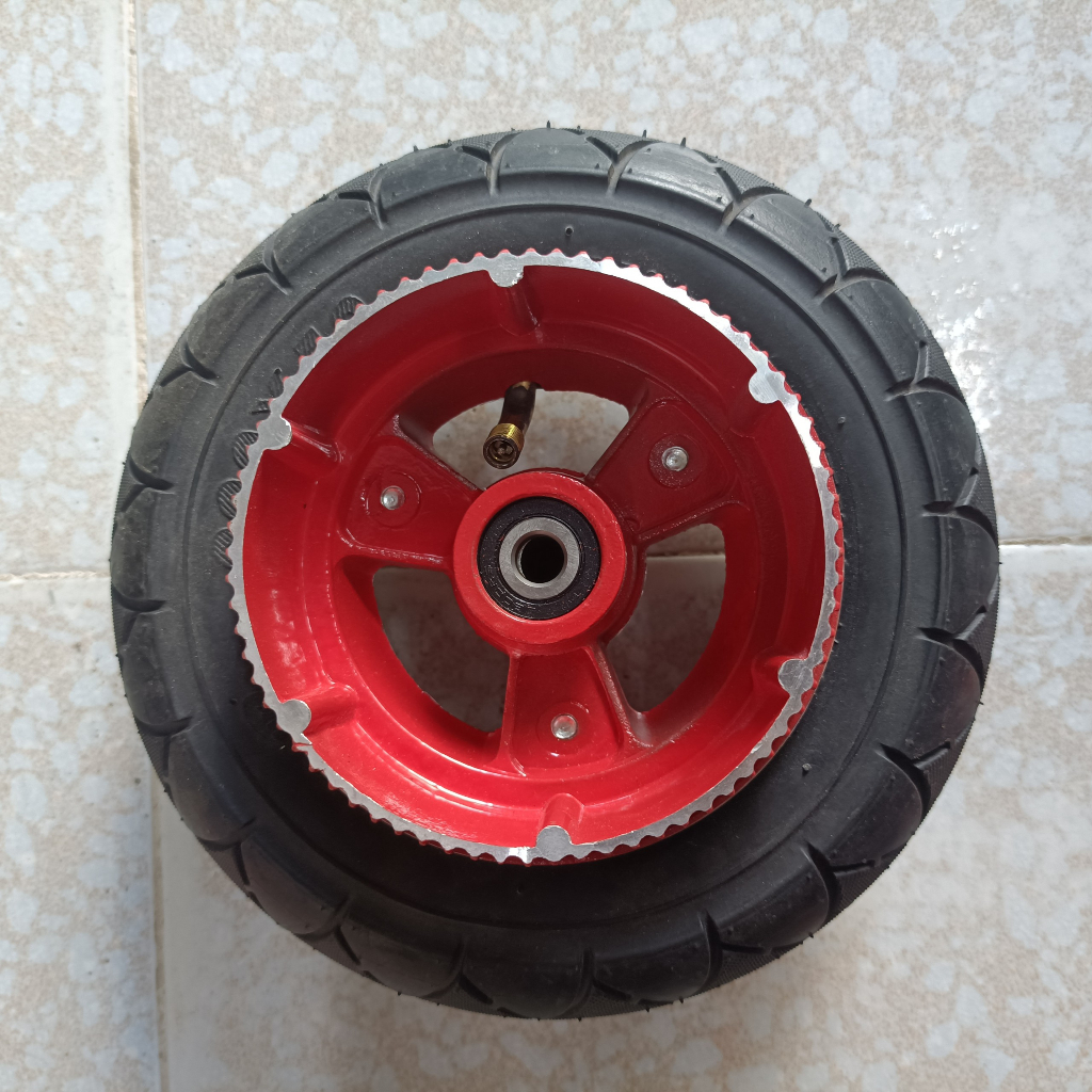 Bánh sau xe Scooter 8 inch loại dùng dây curoa