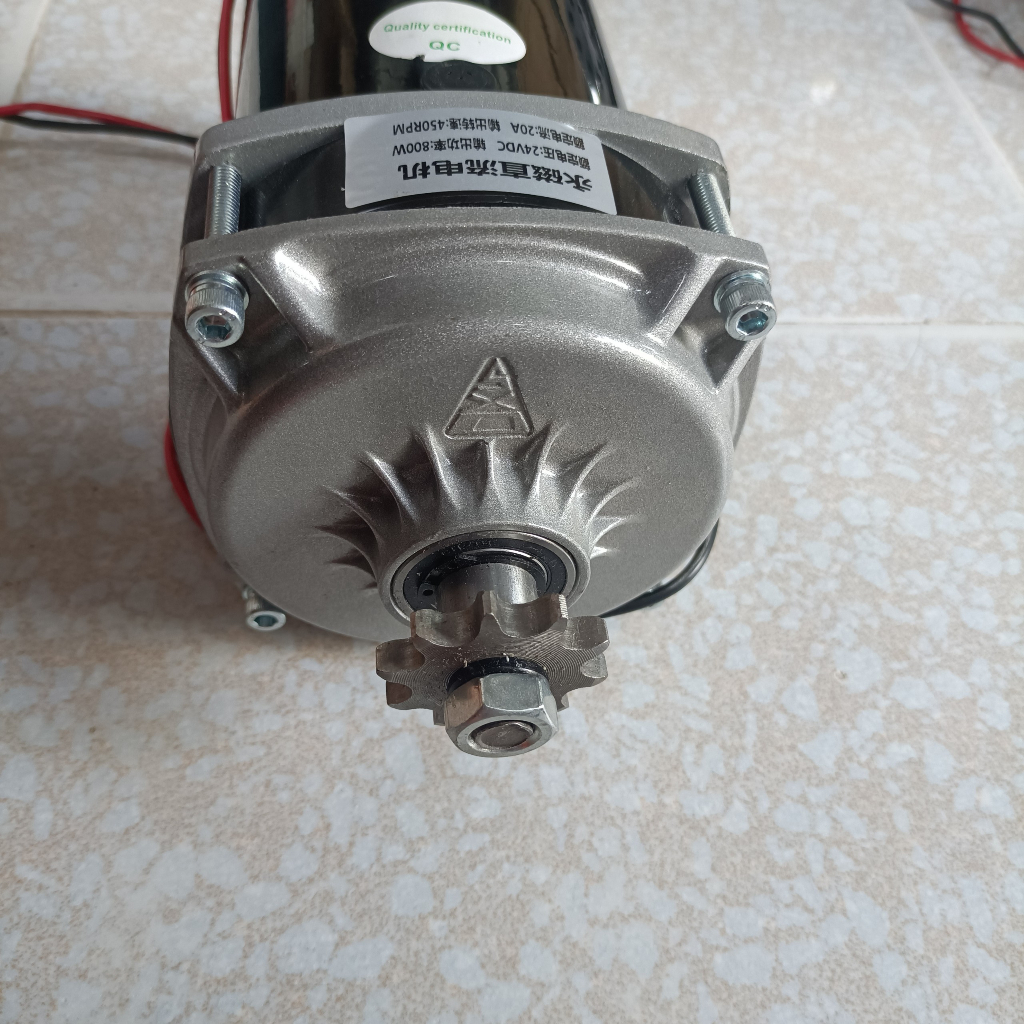 Motor giảm tốc  DC 24V 800W