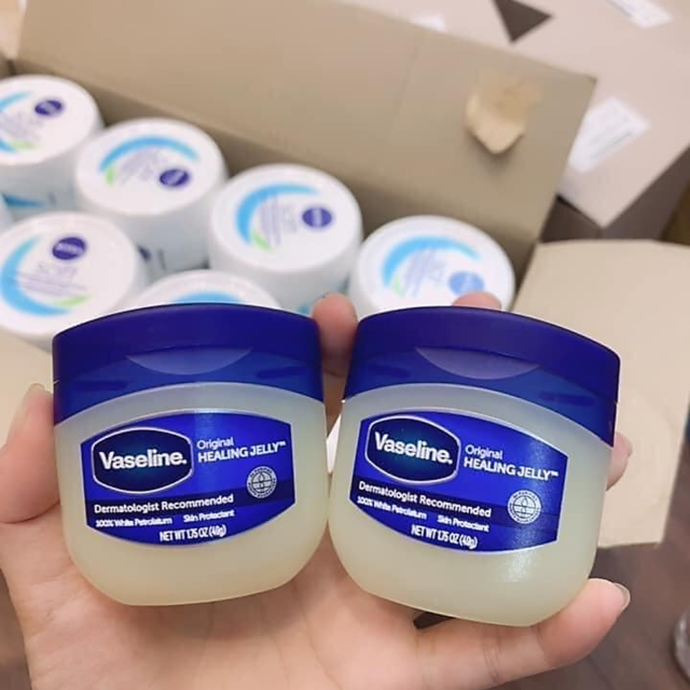 Sáp dưỡng ẩm Vaseline Mỹ 49g Chính hãng, Dưỡng hết nẻ, khô da