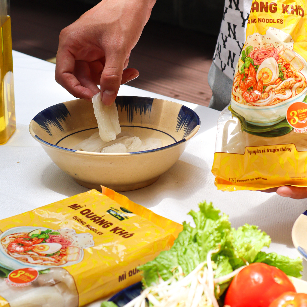 Mì Quảng khô Hapinut - Đặc sản Quảng Nam