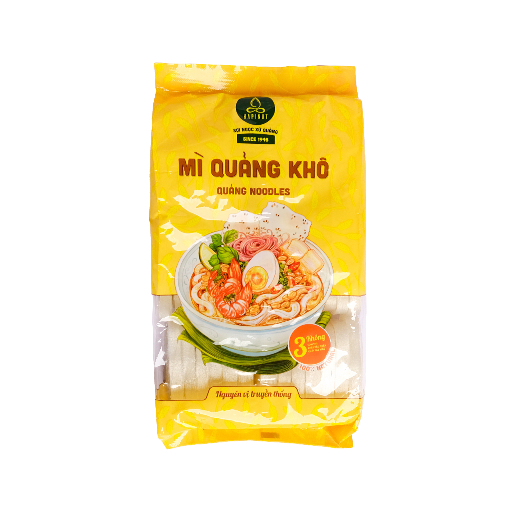 Mì Quảng khô Hapinut - Đặc sản Quảng Nam