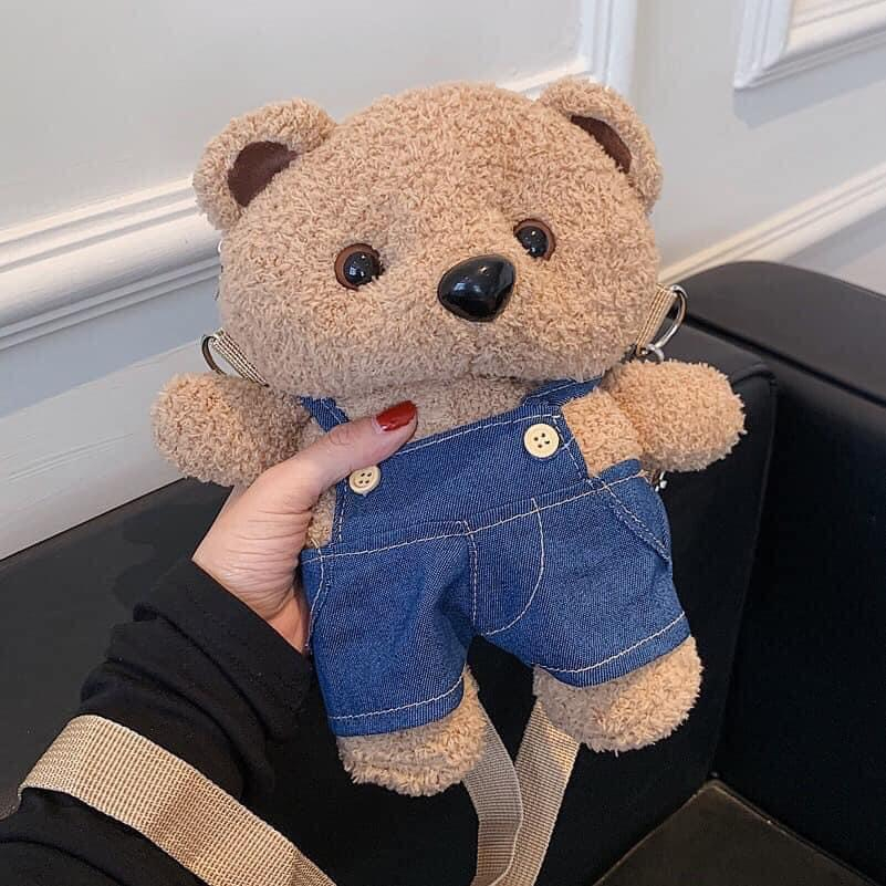 GIÁ RẺ _ Túi đeo chéo gấu TEDDY, túi gấu bông siêu dễ thương