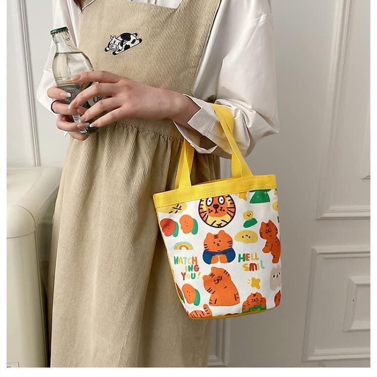 Túi xô, Túi xách nữ, Túi xách, Công suất lớn, Túi vải PrettyPell❥Minh họa dễ thương