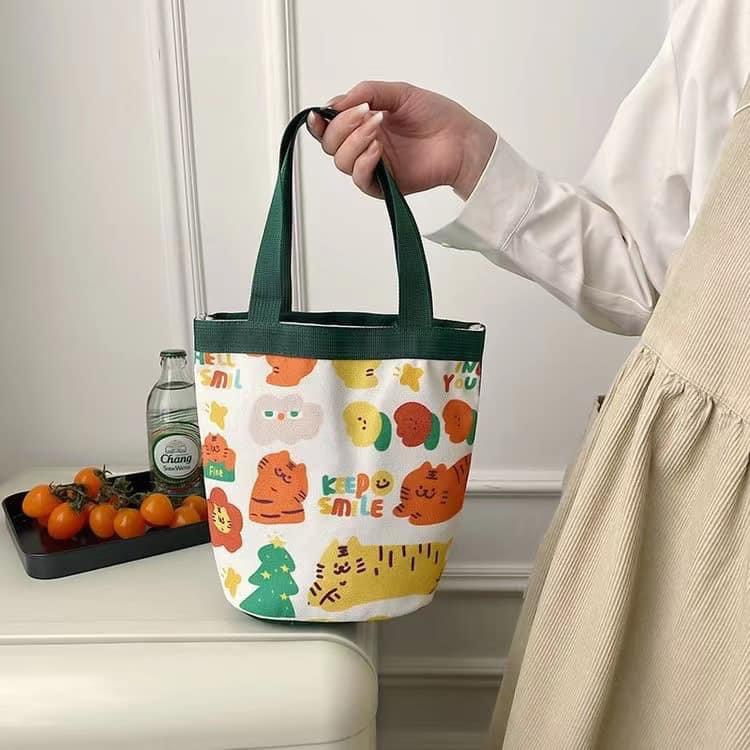 Túi xô, Túi xách nữ, Túi xách, Công suất lớn, Túi vải PrettyPell❥Minh họa dễ thương