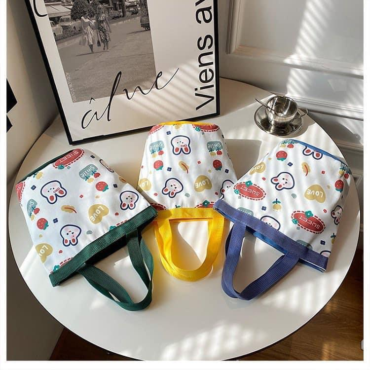 Túi xô, Túi xách nữ, Túi xách, Công suất lớn, Túi vải PrettyPell❥Minh họa dễ thương