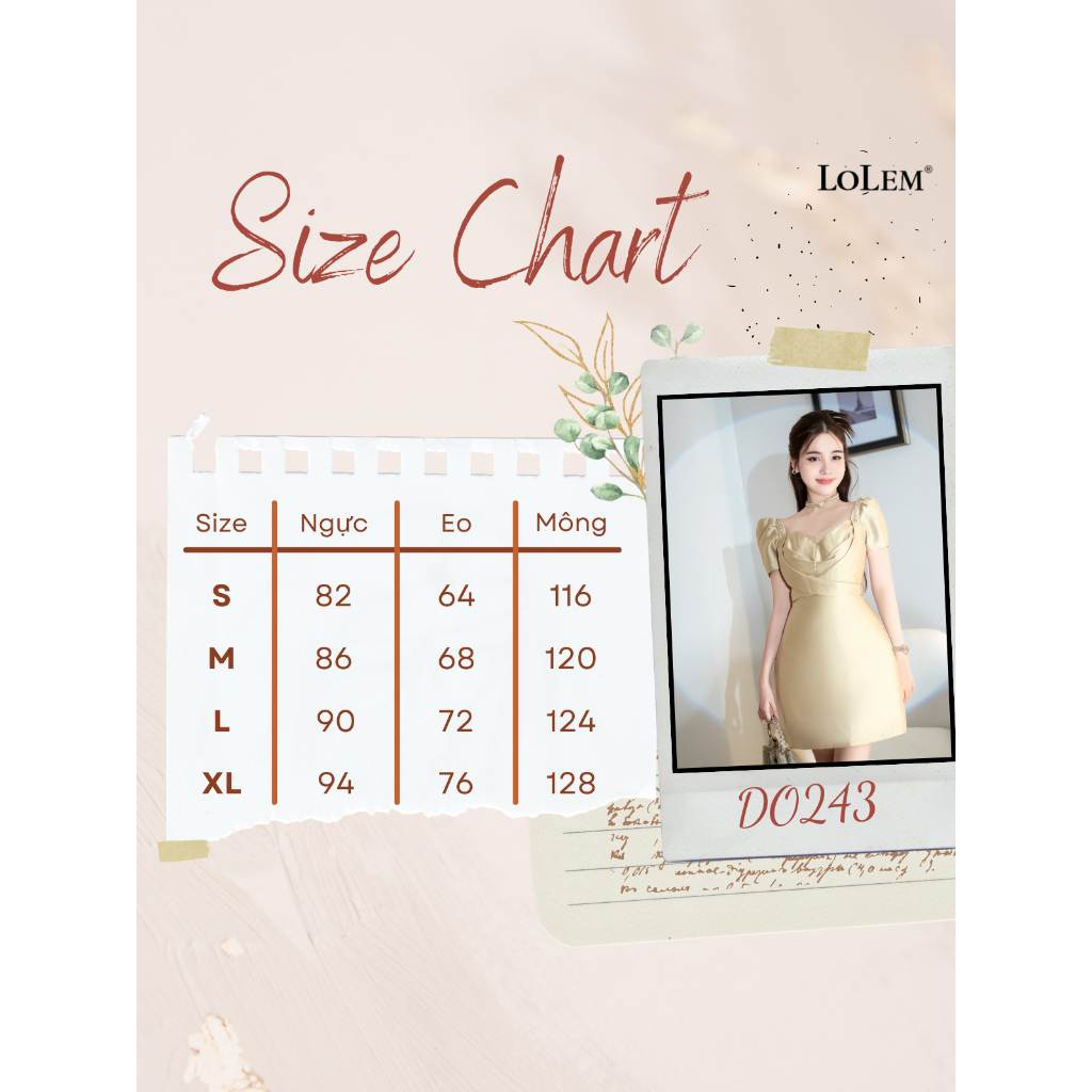 Đầm chữ A cổ vuông LOLEM DO243 phom ôm đính đá chất tafta bóng