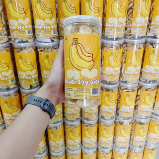 Chuối sấy giòn bịch 1kg-500g