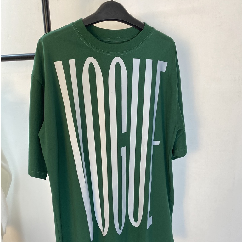 Tee thun cotton Vogue Big logo phía trước