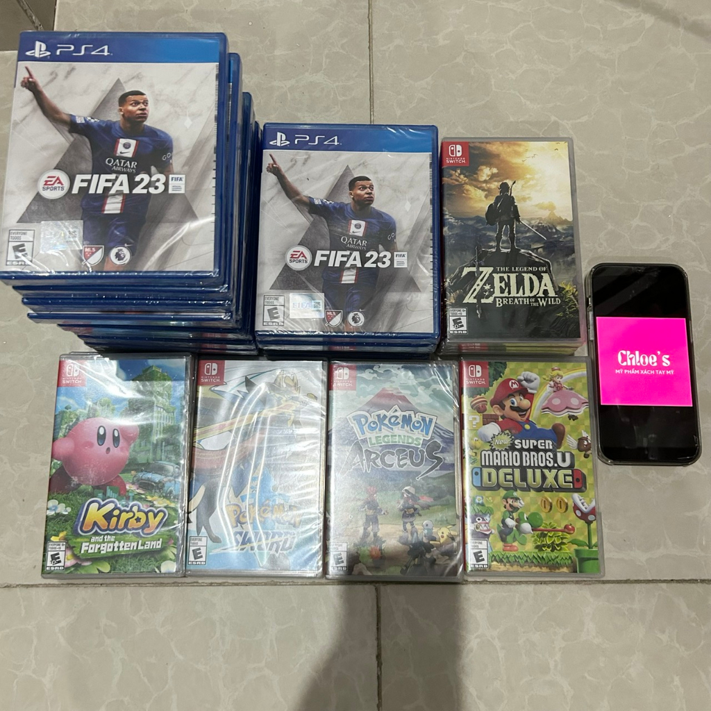 Đĩa game FIFA 23 PS4 hệ US new fullbox nhập mỹ