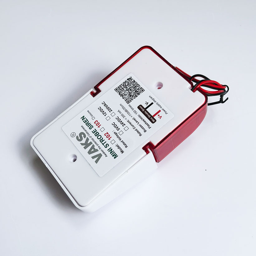 Còi Hú Đèn Chớp Báo Động 103 có điện áp 5V DC