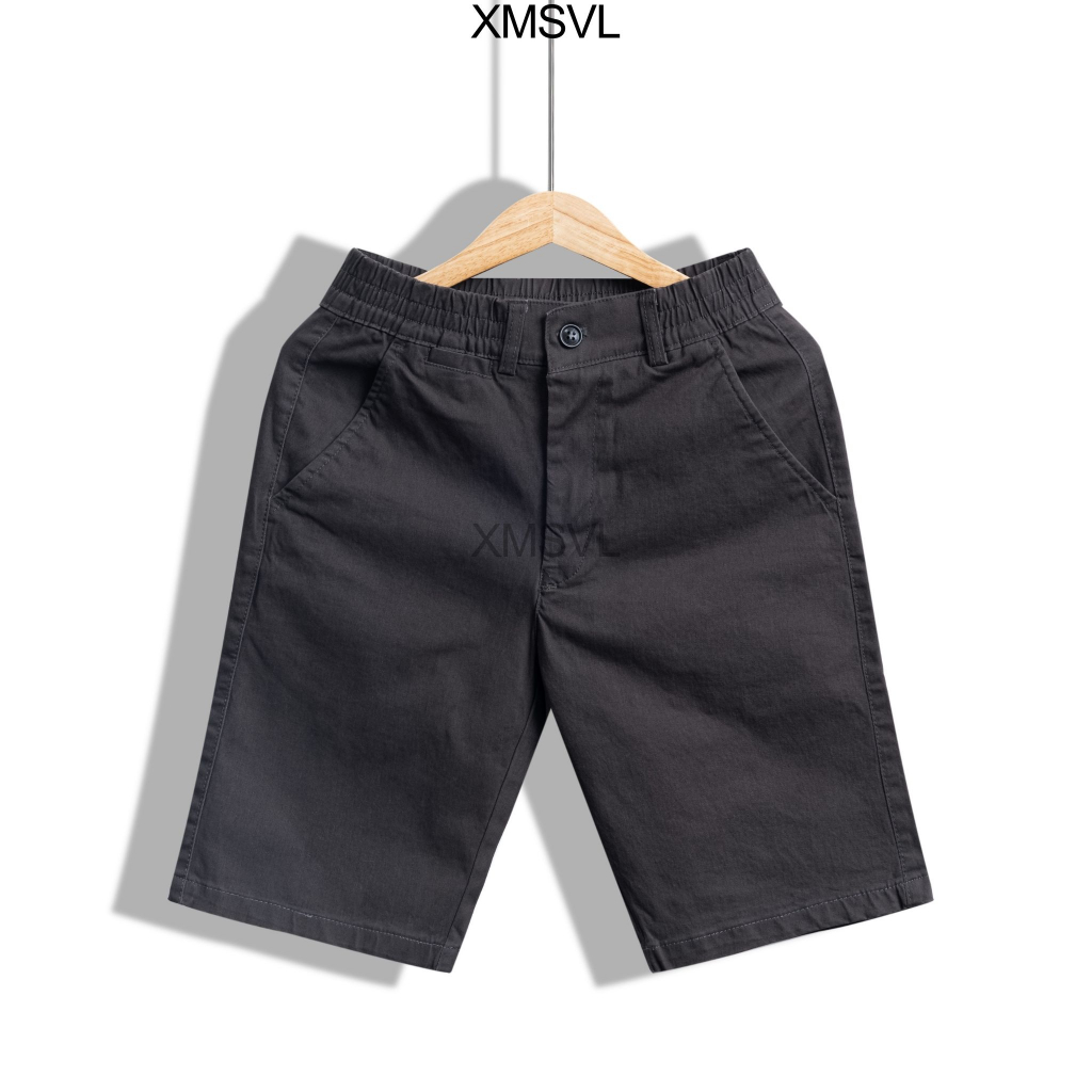 Quần short nam kaki lưng thun túi nhỏ cao cấp co giãn nhiều màu, vải dày dặn, co giãn cao thời trang và phong cách