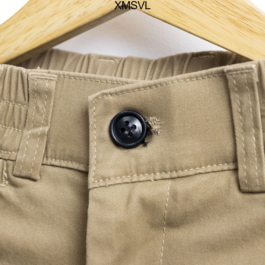 Quần short nam kaki lưng thun túi nhỏ cao cấp co giãn nhiều màu, vải dày dặn, co giãn cao thời trang và phong cách