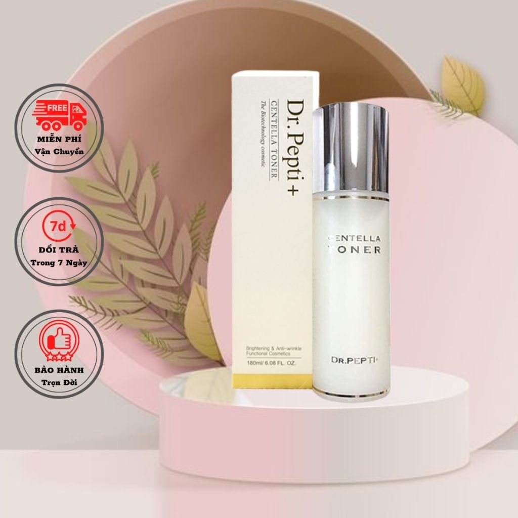 Nước Hoa Hồng Dưỡng Da Căng Bóng Dr.Pepti Centella Toner 180ml