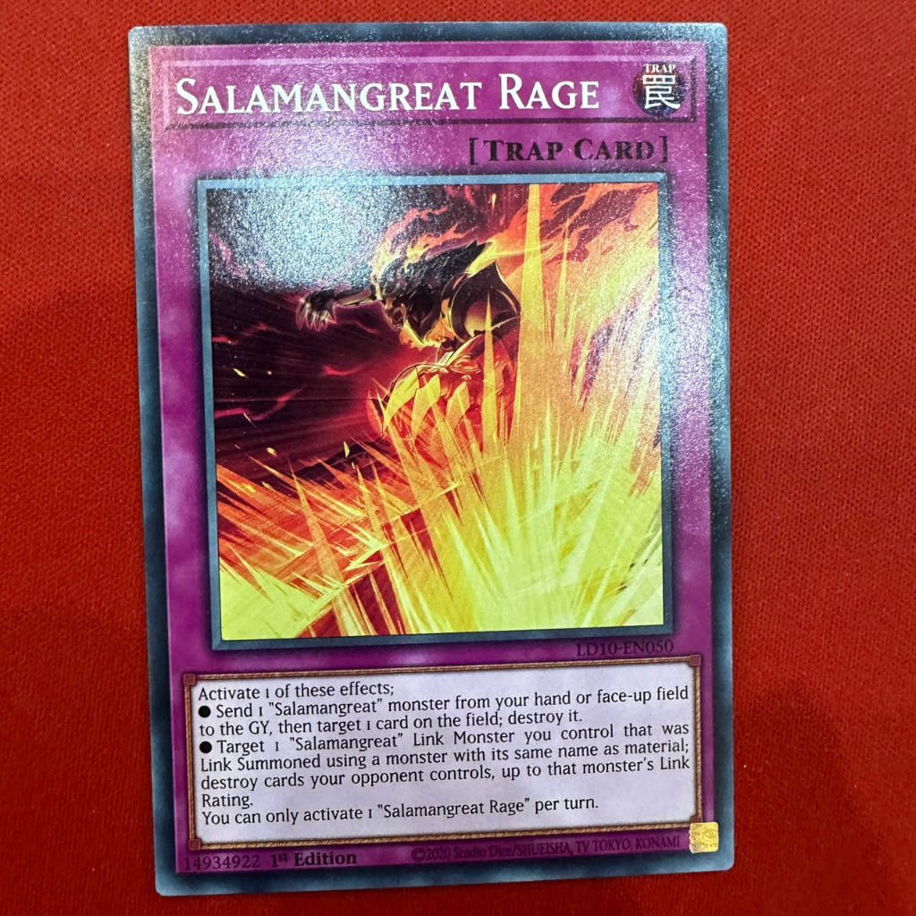 EN]Thẻ Bài Yugioh Chính Hãng] Salamangreat Rage
