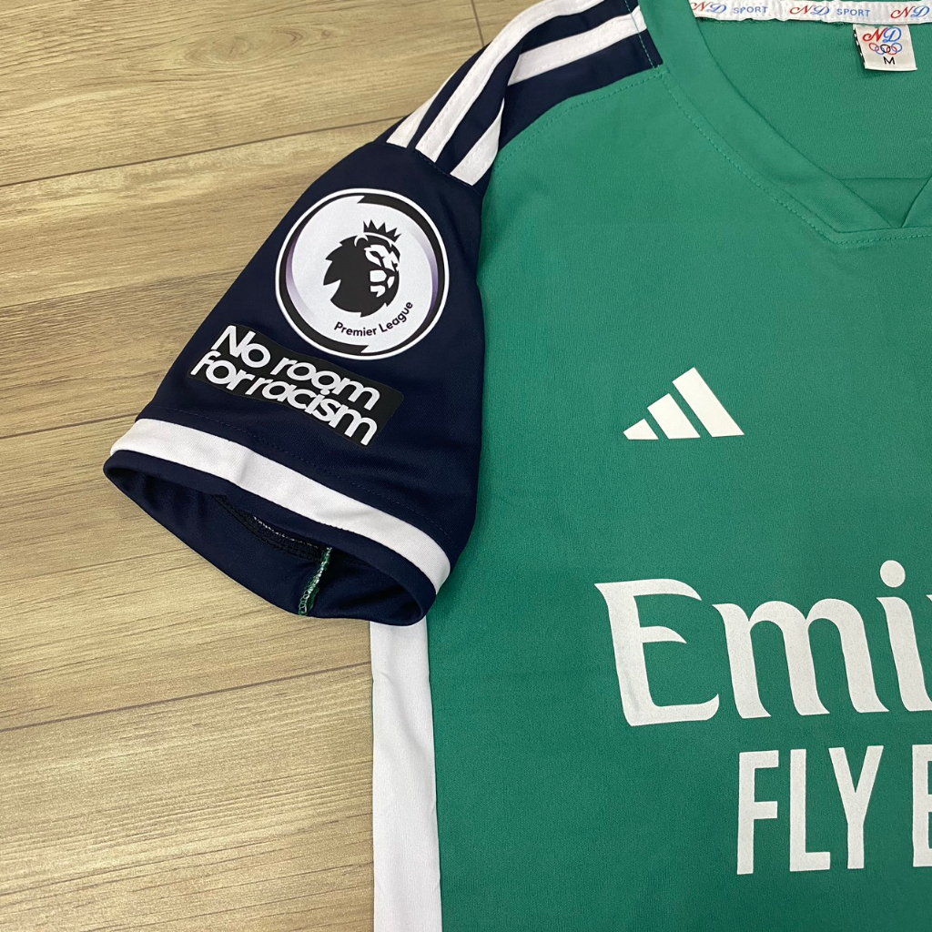 Bộ quần áo bóng đá Arsenal xanh két ND2024 FLG No Room